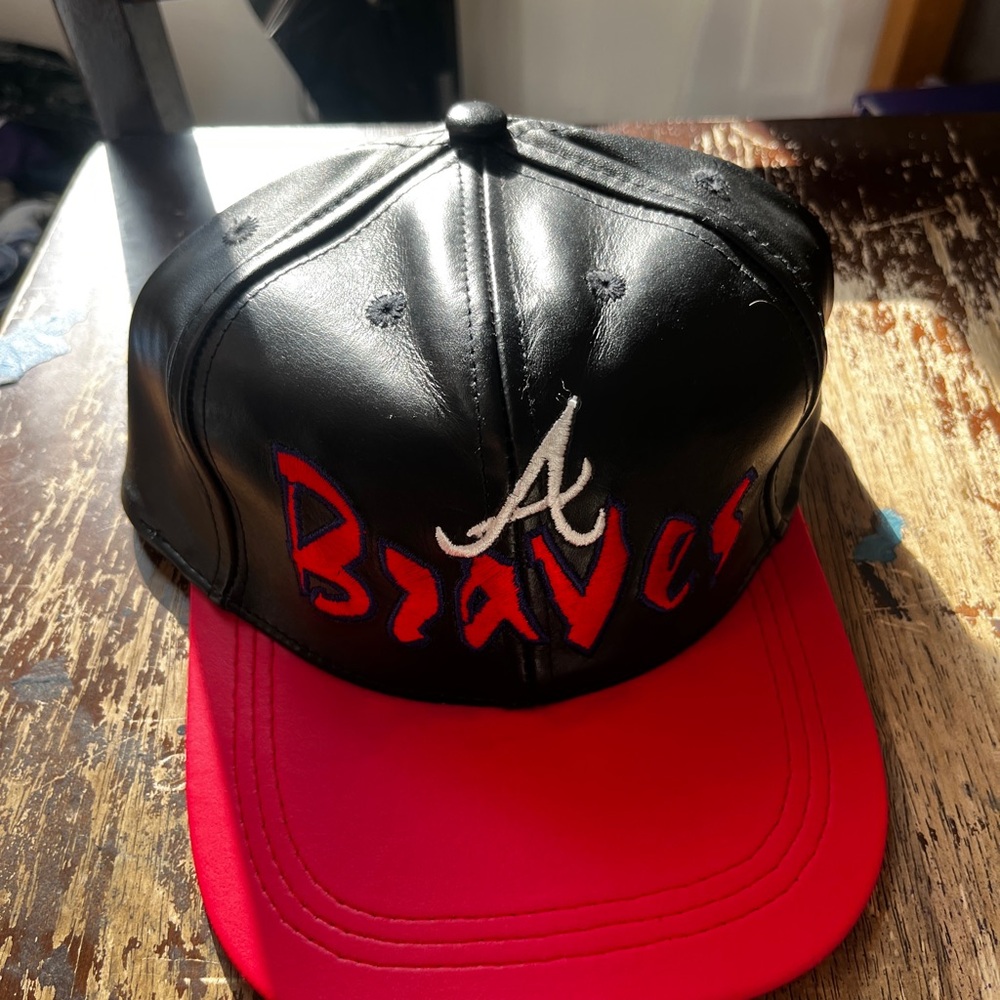 Genuine Merchandise Black and Red Snapback Cap